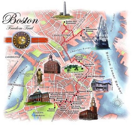 Die  Freedom Trail: Eine Zeitreise durch Bostons bewegte Geschichte!